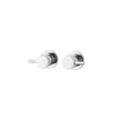 Zenmo Jess Quarter Turn Wall Top Assembly with Ceramic Disc in Chrome