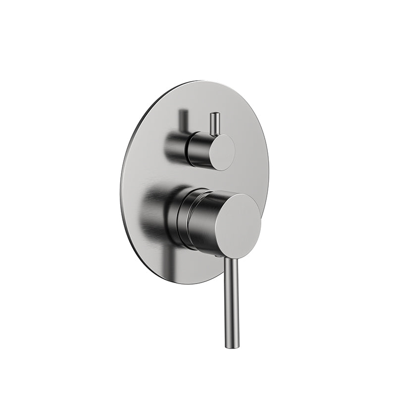 Zenmo Jess Shower Mixer with Diverter in Brushed Nickel