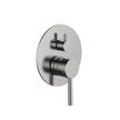 Zenmo Jess Shower Mixer with Diverter in Brushed Nickel