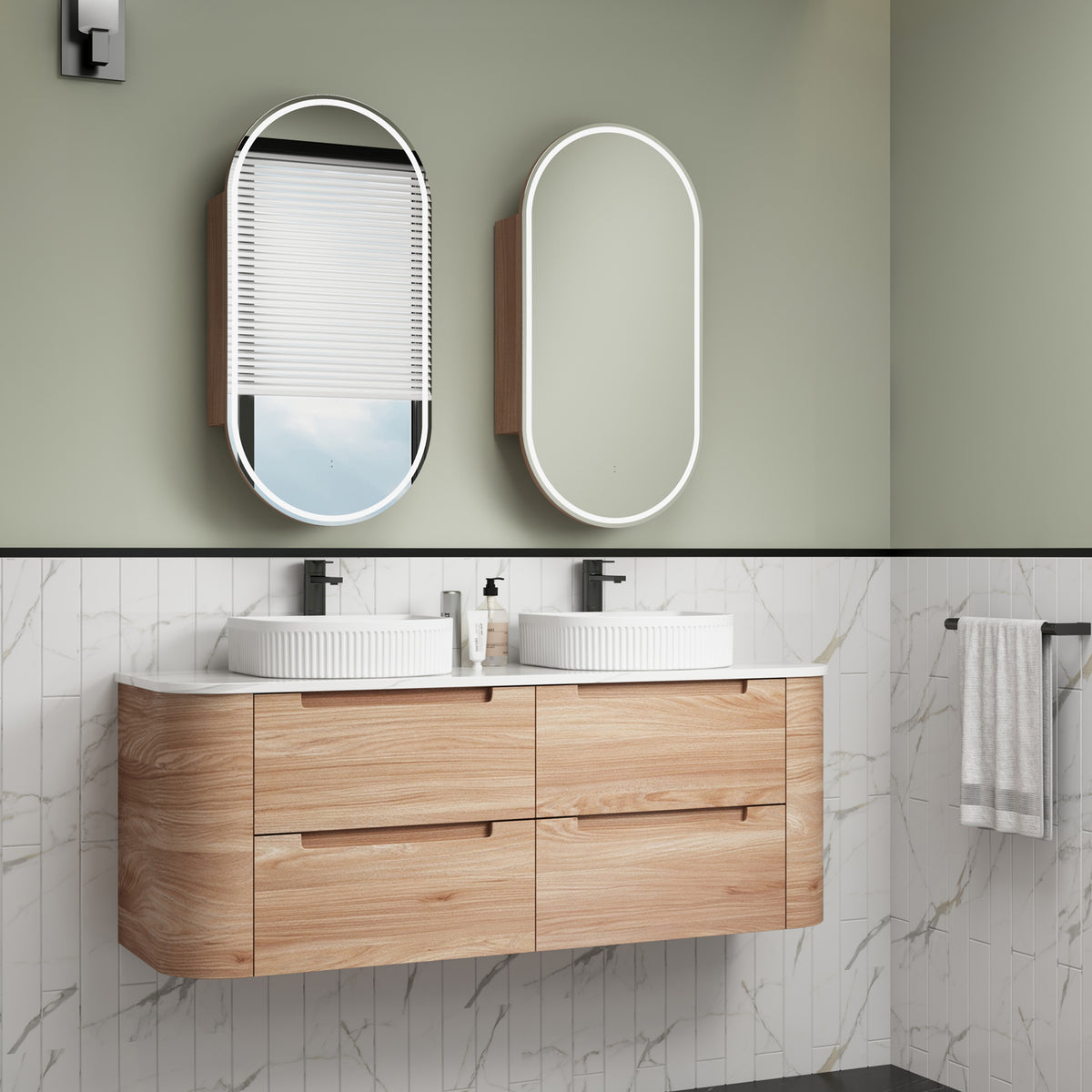 Aulic Briony Wall Hung 1500mm wall hung vanity
