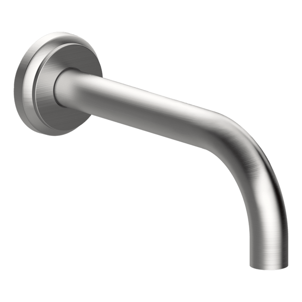 Lumiere Wall Mounted Bath Spout in Brushed Nickel