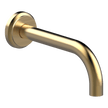 Lumiere Wall Mounted Bath Spout in Light Gold