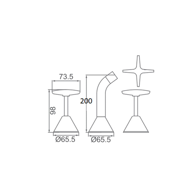 Zenmo Sea Star Fixed Bath Set
