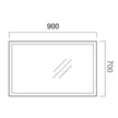 Zenmo Luna LED Mirror 900mm