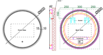Zenmo Eclipse Round LED Mirror 800mm