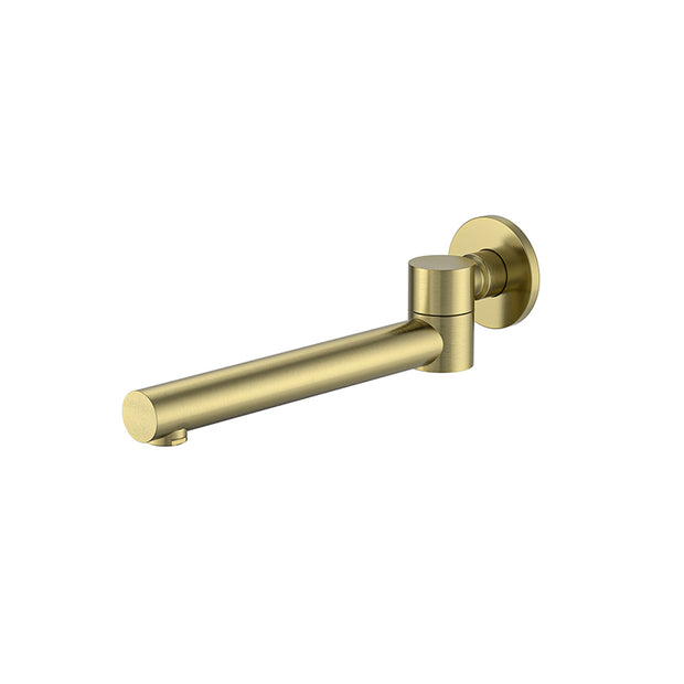 Zenmo Jess Swivel Bath Spout in Brushed Brass