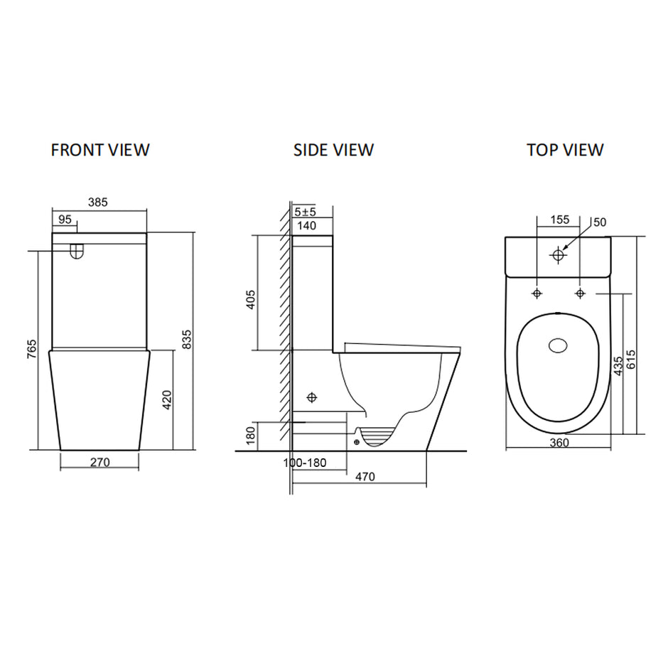 Zenmo Jamie-II Toilet Suite