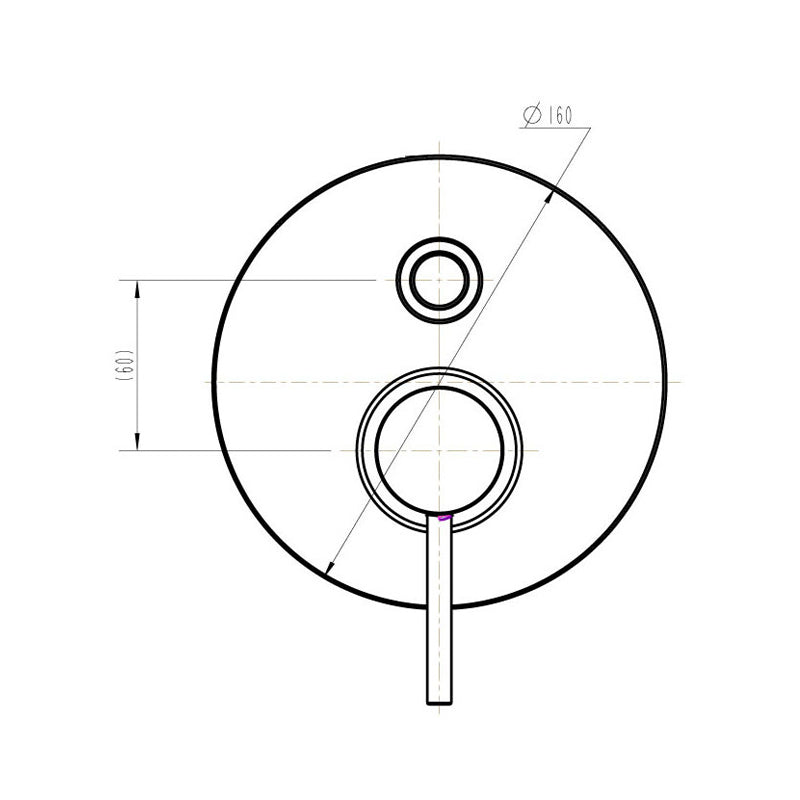 Zenmo Jess Shower Mixer with Diverter