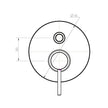 Zenmo Jess Shower Mixer with Diverter