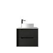 Byron 1500mm Black Oak Wall Hung Vanity