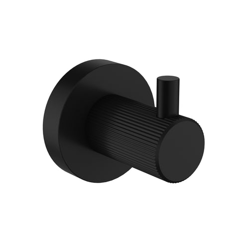 Ikon Linie Robe Hook in Matte Black