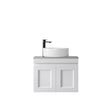 Hampton Mark II 600mm Satin White Wall Hung Vanity