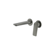Vela Basin/Bath Set with 165mm Wall Spout in Gun Metal - Two cover plates