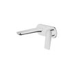 Vela Basin/Bath Set with 165mm Wall Spout in Chrome - One cover plate