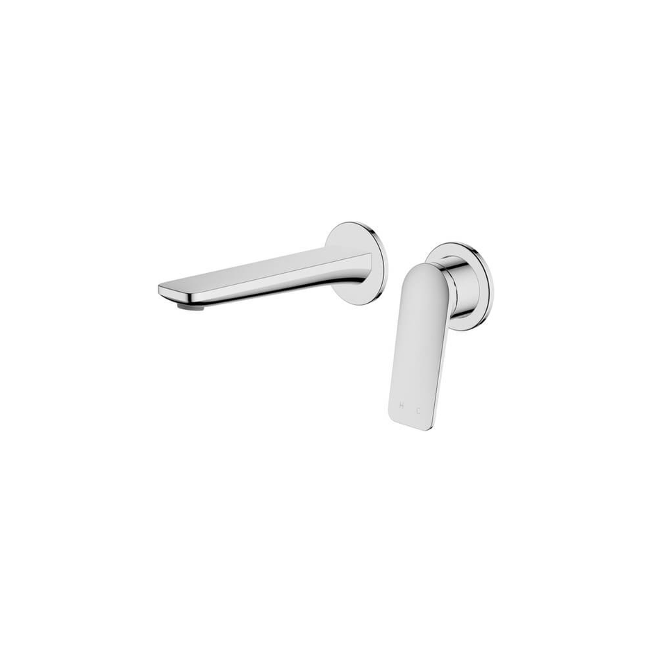 Vela Basin/Bath Set with 165mm Wall Spout in Chrome - Two cover plates