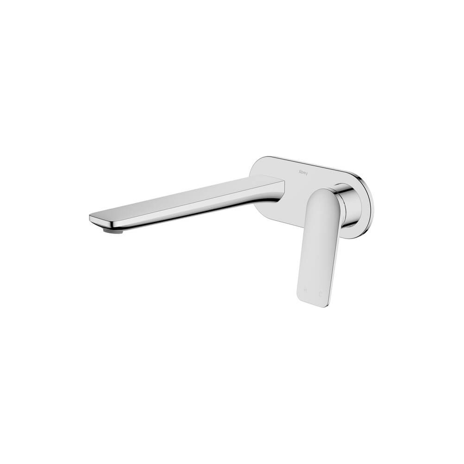 Vela Basin/Bath Set with 220mm Wall Spout in Chrome - One cover plate