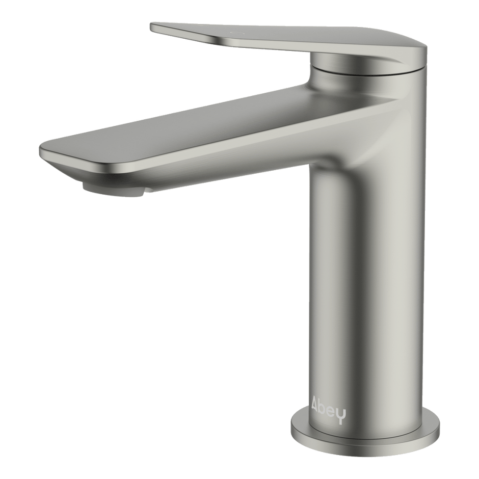 Vela Basin Mixer in Brushed Nickel