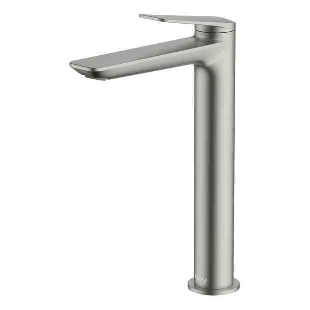 Vela High Basin Mixer in Brushed Nickel