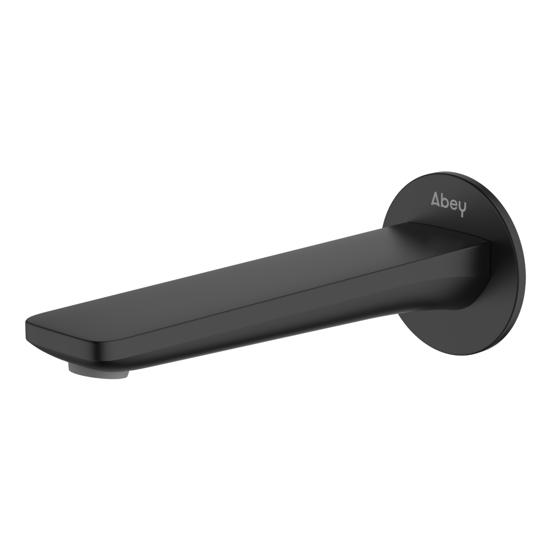 Vela Wall Spout 165mm in Black