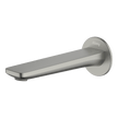 Vela Wall Spout 165mm in Brushed Nickel