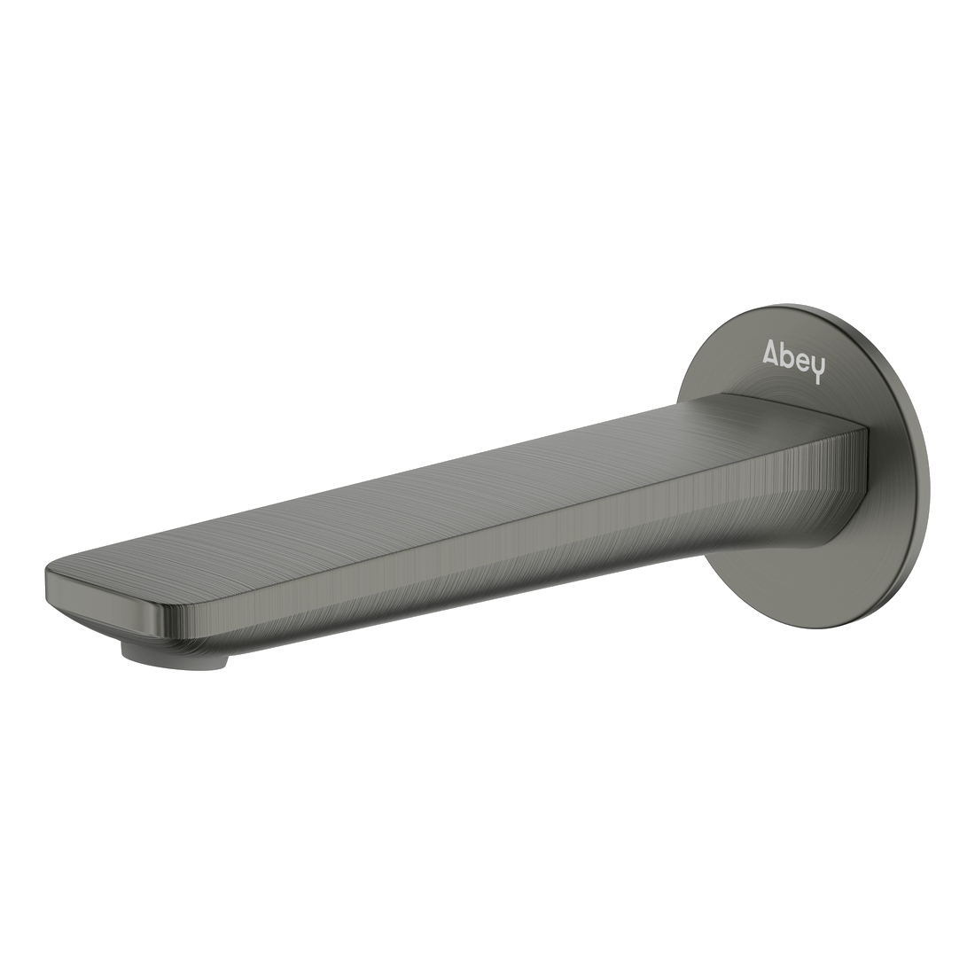 Vela Wall Spout 165mm in Gun Metal