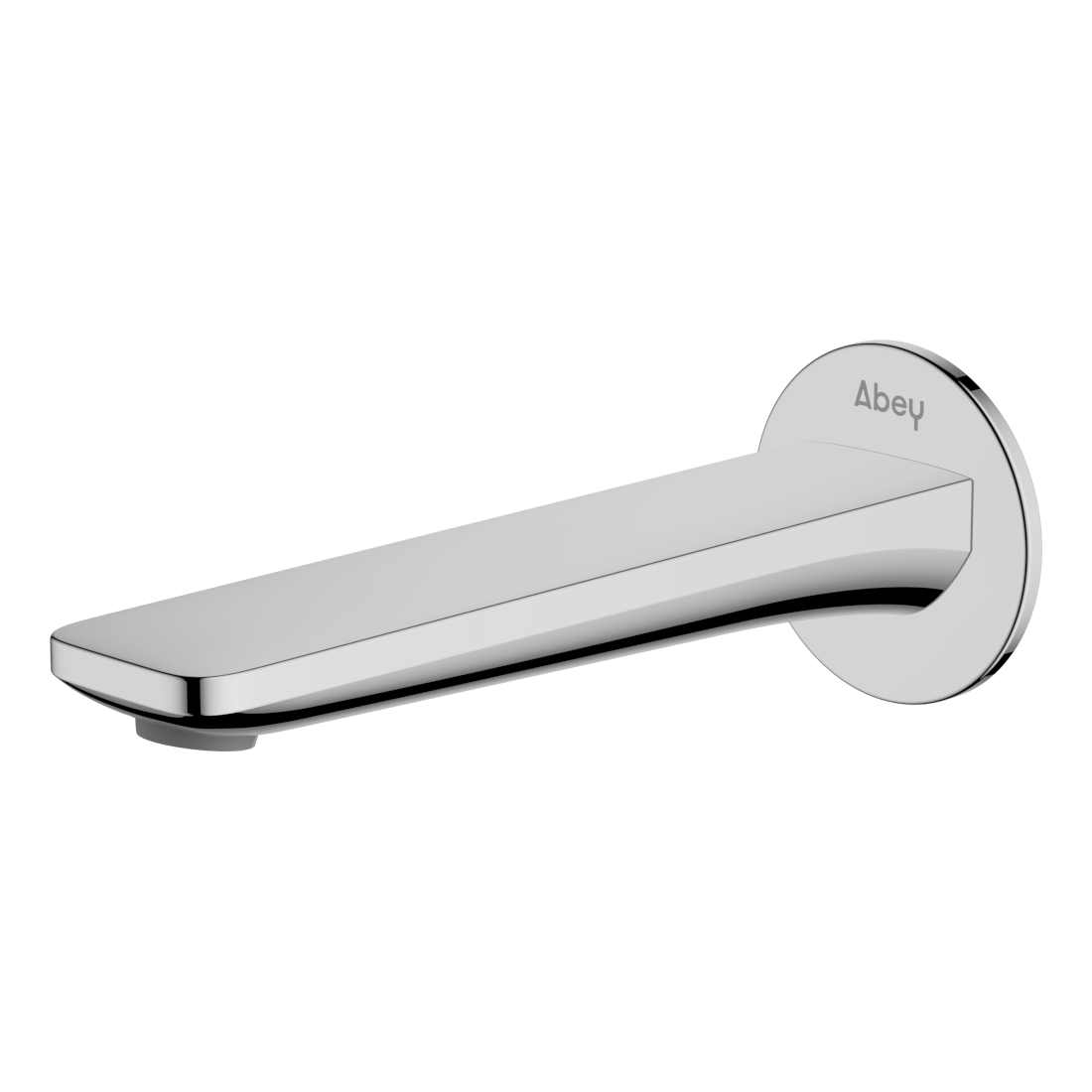 Vela Wall Spout 165mm in Chrome