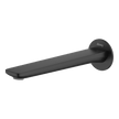 Vela Wall Spout 220mm in Black
