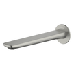 Vela Wall Spout 220mm in Brushed Nickel