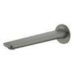 Vela Wall Spout 220mm in Gun Metal