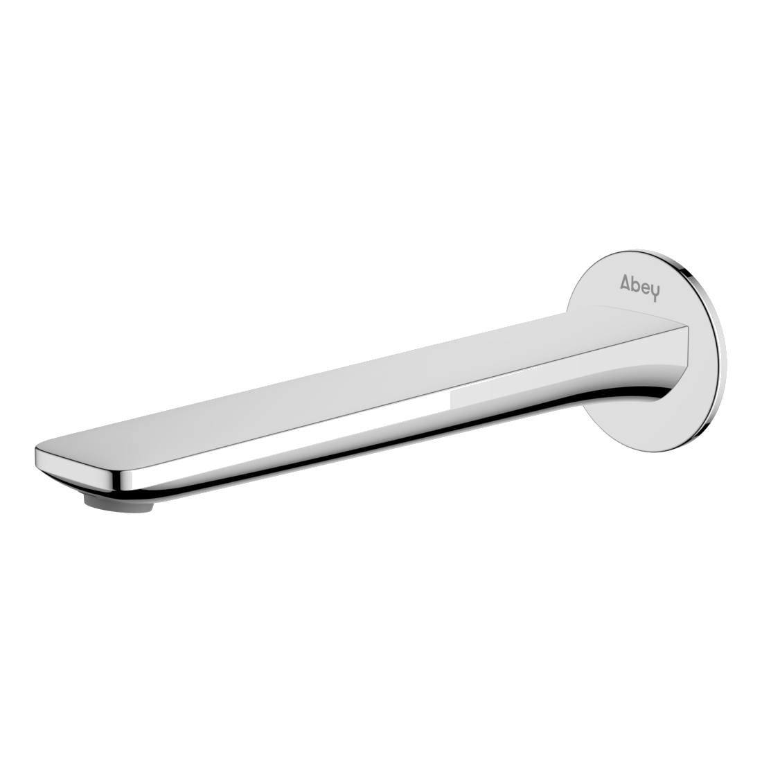 Vela Wall Spout 220mm in Chrome
