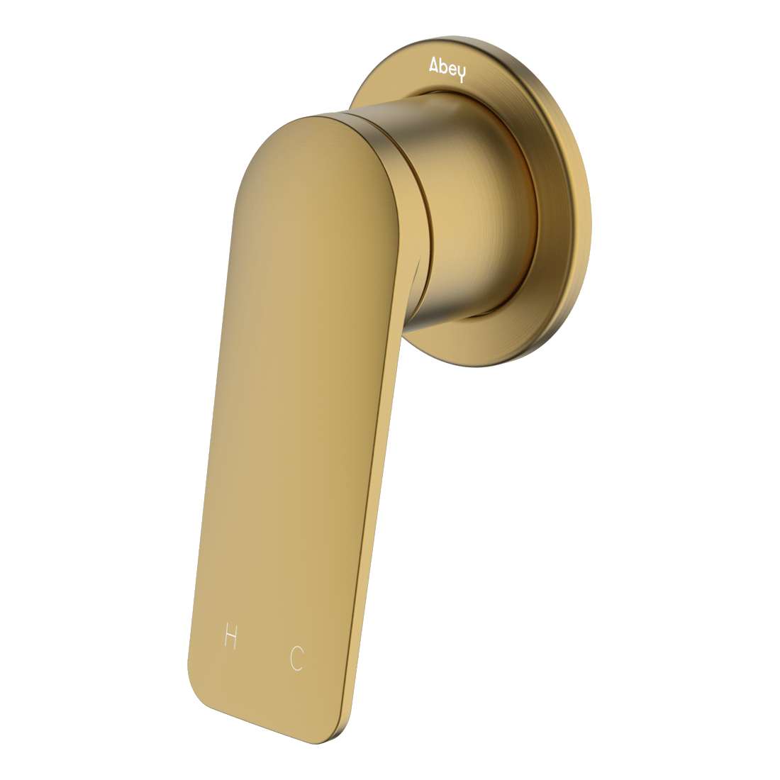Vela Shower Mixer in Brushed Brass