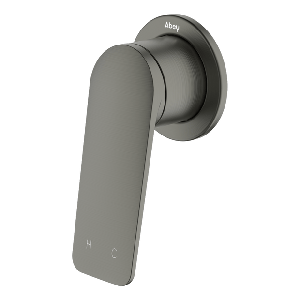Vela Shower Mixer in Gun Metal