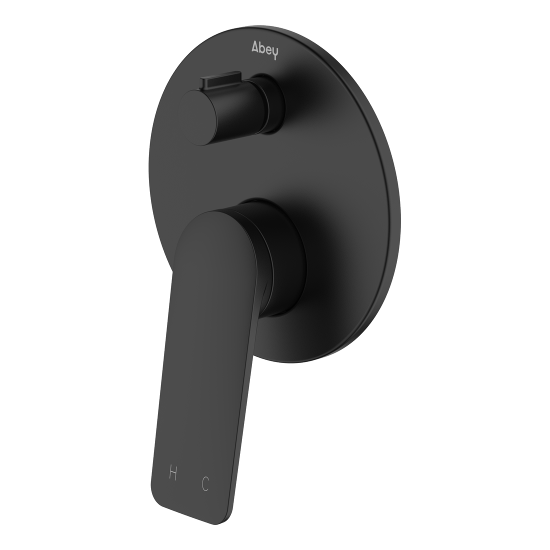 Vela Diverter Mixer in Black