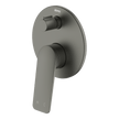 Vela Diverter Mixer in Gun Metal