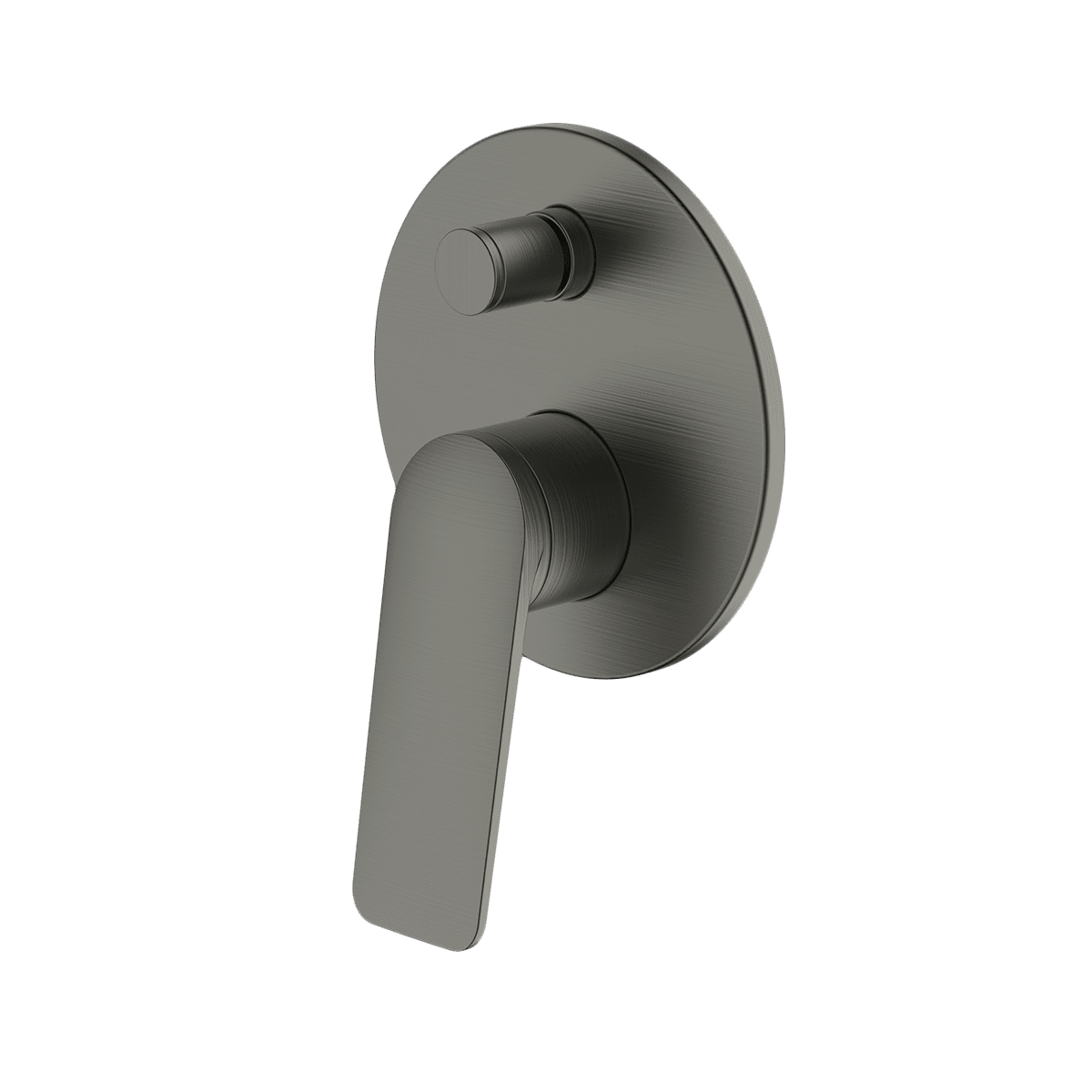 Vela Diverter Mixer in Gun Metal
