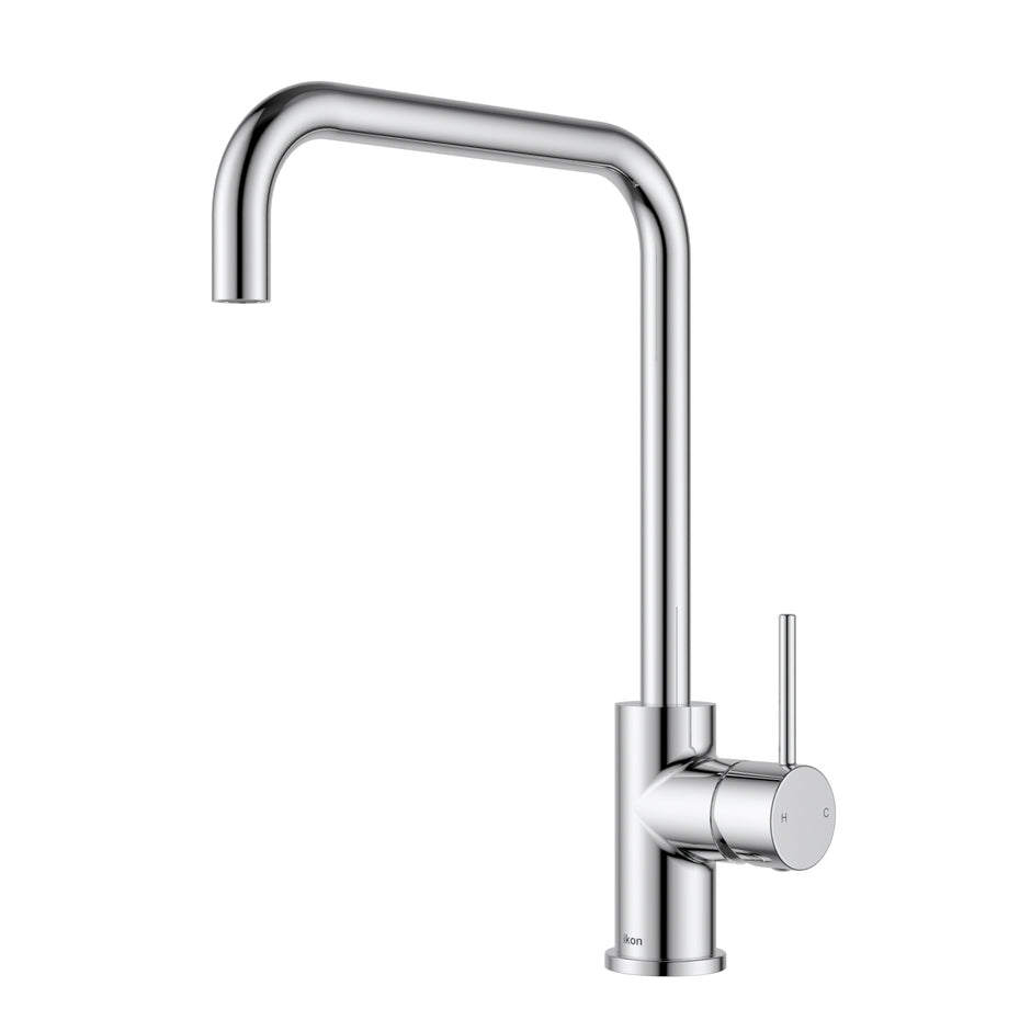 Ikon Hali Sink Mixer Squareneck in Chrome