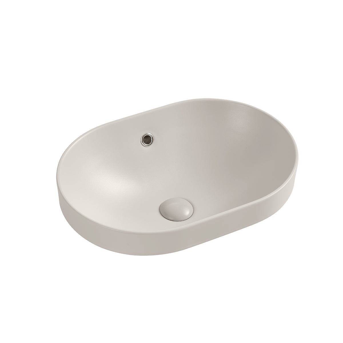 Zenmo Vivo Semi Recessed Basin in Nude