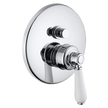 Provincial Wall Mounted Diverter Mixer in Chrome