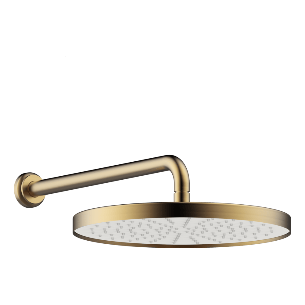 Lumiere Horizontal Shower 300mm in Light Gold