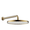 Lumiere Horizontal Shower 300mm in Light Gold