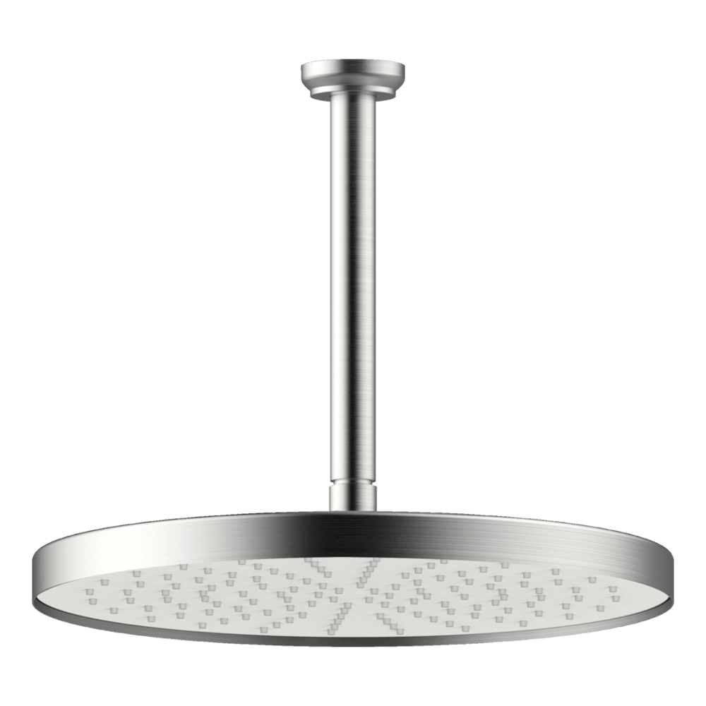 Lumiere Vertical Shower 300mm in Brushed Nickel