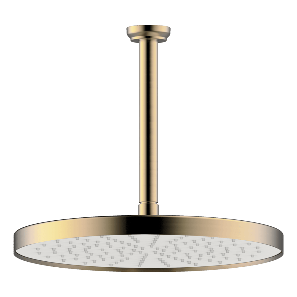 Lumiere Vertical Shower 300mm in Light Gold