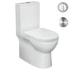 Zenmo Bianco-II Toilet Suite in Chrome