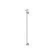Lillian Vertical Heated Towel Rail, 93 x 1000mm in Chrome