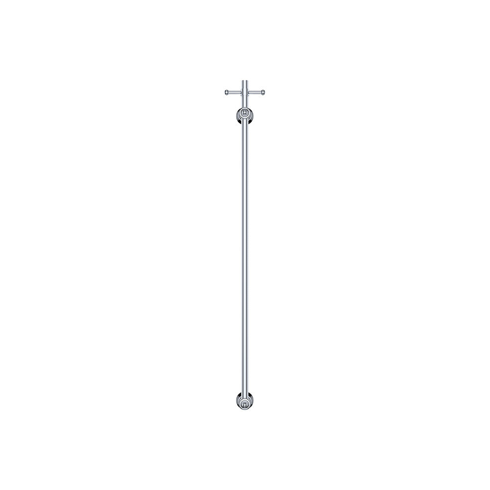 Lillian Vertical Heated Towel Rail, 93 x 1000mm