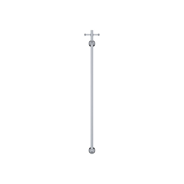 Lillian Vertical Heated Towel Rail, 93 x 1000mm