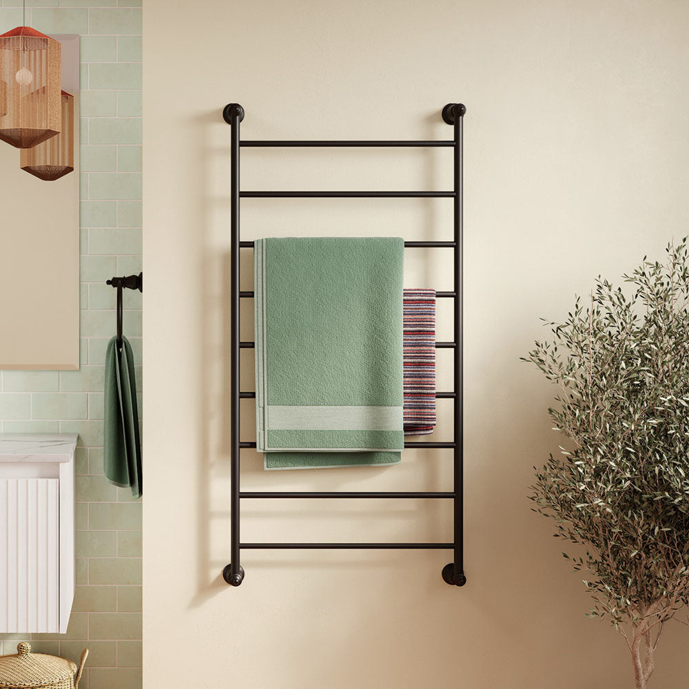 Lillian Heated Towel Rail, 600 x 1200mm