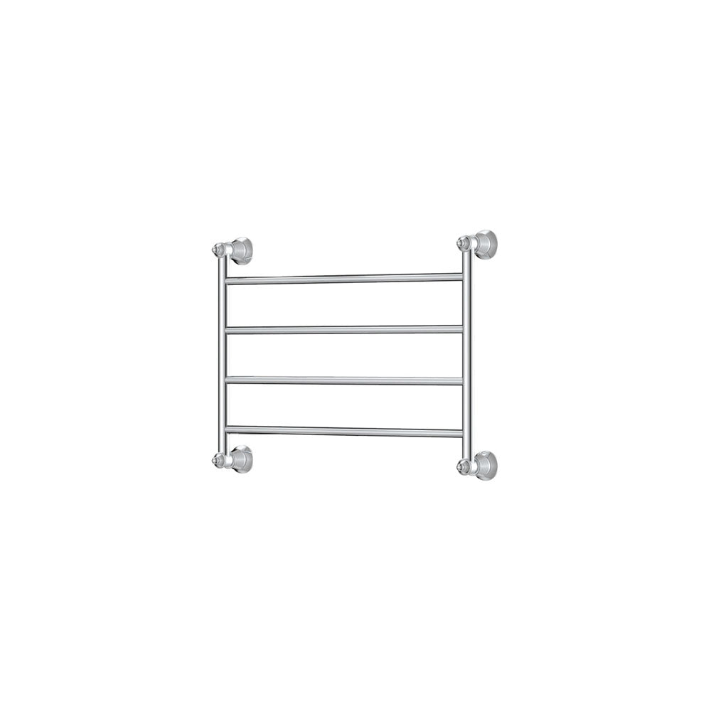 Lillian Heated Towel Rail, 600 x 450mm in Chrome