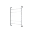 Lillian Heated Towel Rail, 600 x 800mm in Chrome