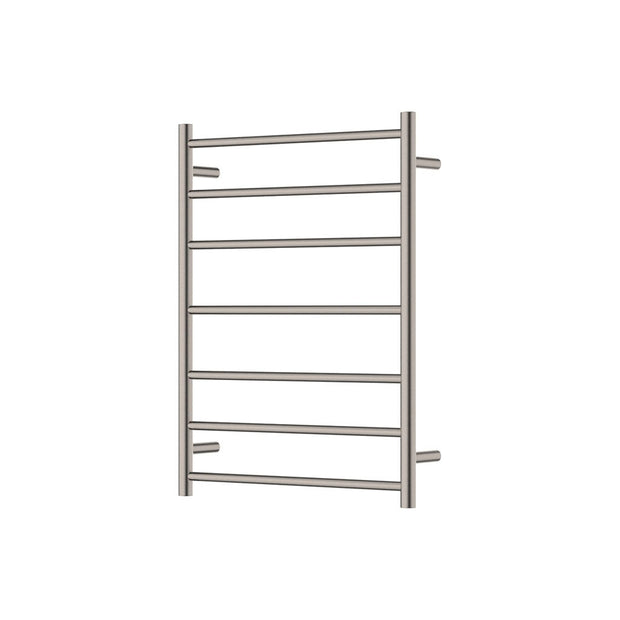 Isabella Heated Towel Rail, 600 x 800mm in Brushed Nickel